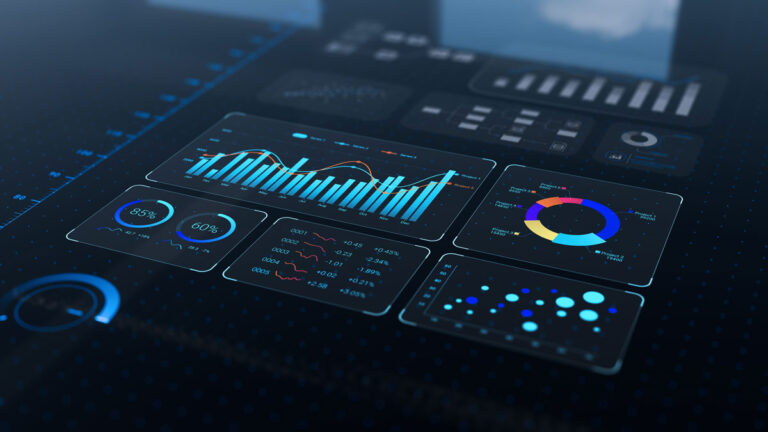 image of a technology dashboard